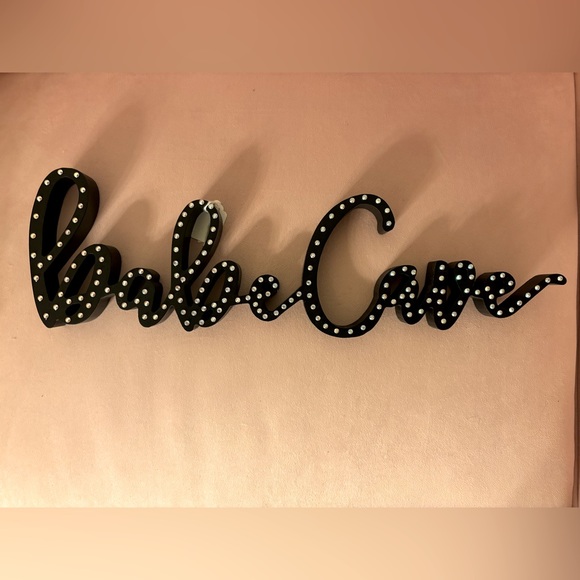 Hobby Lobby Other - Hand blinged “Babe cave” wall decor from hobby lobby